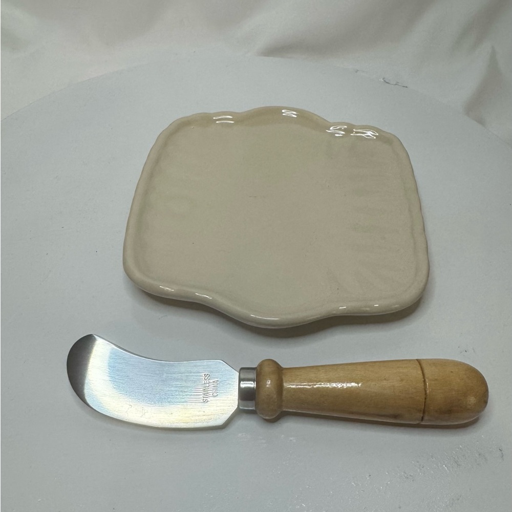 California Pantry Cream Cheese Plate with Spreader